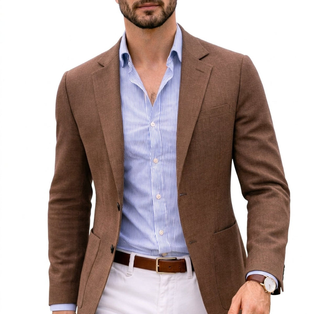 Ryan | Refined Knit Classic Notch Blazer