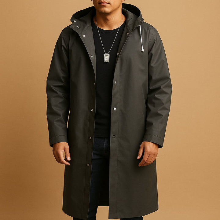 Nathan | Waterproof Layering-Friendly Fit Adjustable Drawstring Jacket