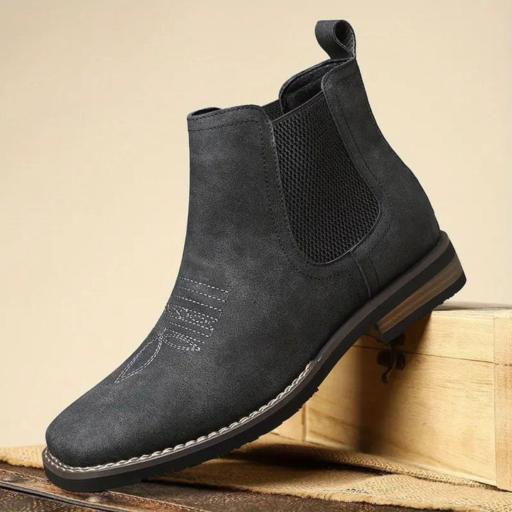 Miles | Classic Waterproof Western Chelsea Ankle Boots