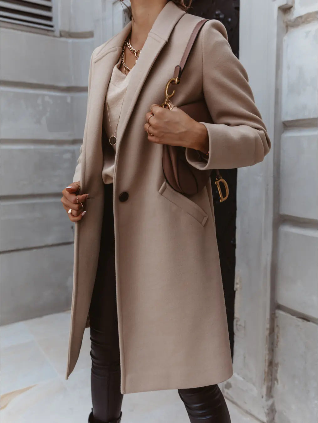 Vinci Milano Wool Coat
