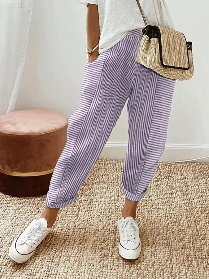 AMY STRIPED PANTS
