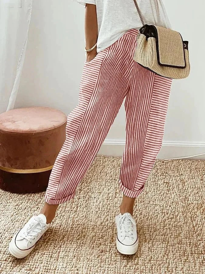 AMY STRIPED PANTS