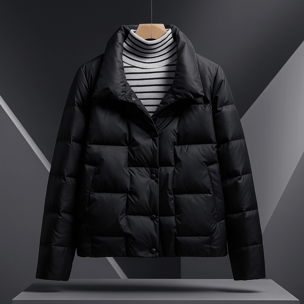 Marigold | Warm Elegant Quilted Lightweight Puffer Jacket