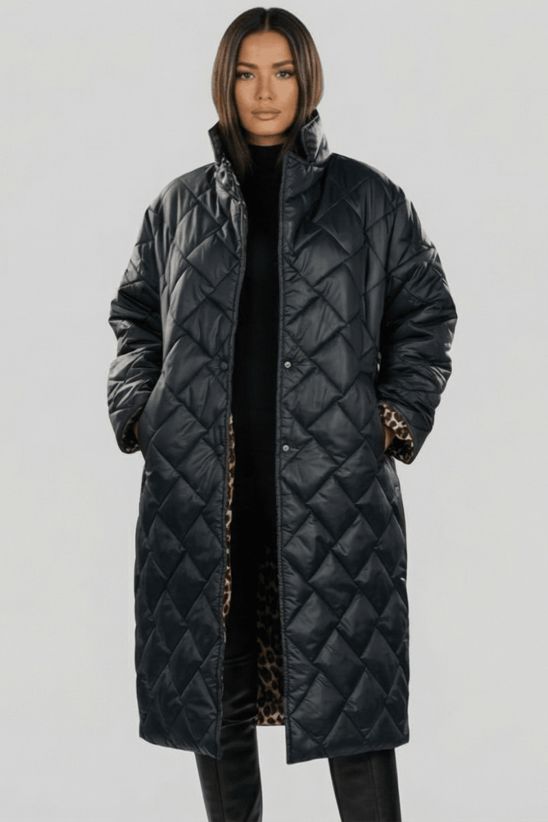 Alta | Warm Elegant Reversible Quilted Puffer Jacket