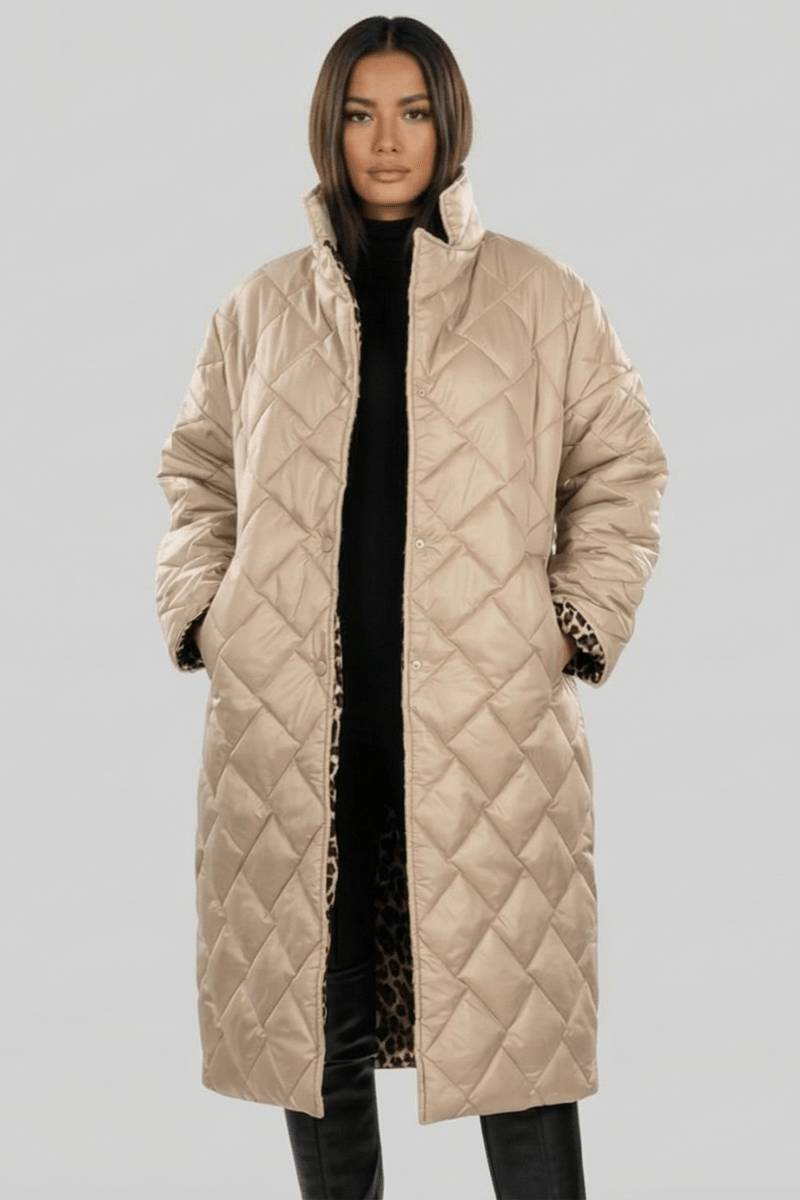 Alta | Warm Elegant Reversible Quilted Puffer Jacket