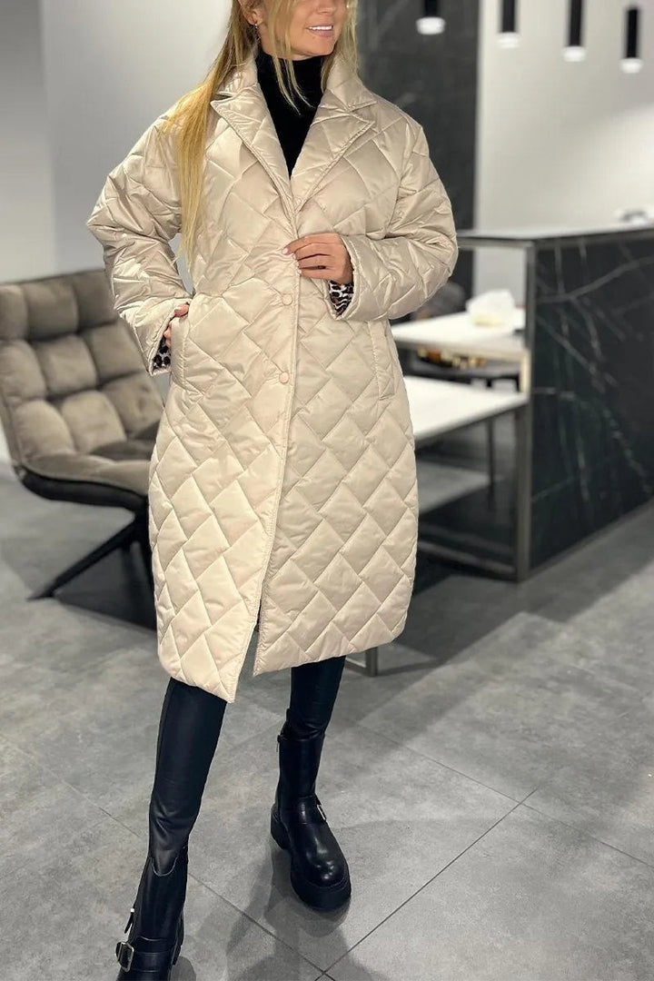 Alta | Warm Elegant Reversible Quilted Puffer Jacket