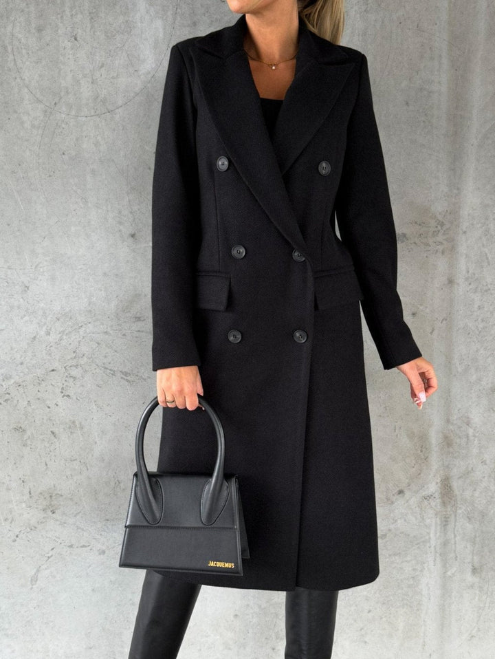 Mariner | Elegant Double-Breasted Long Trench Coat