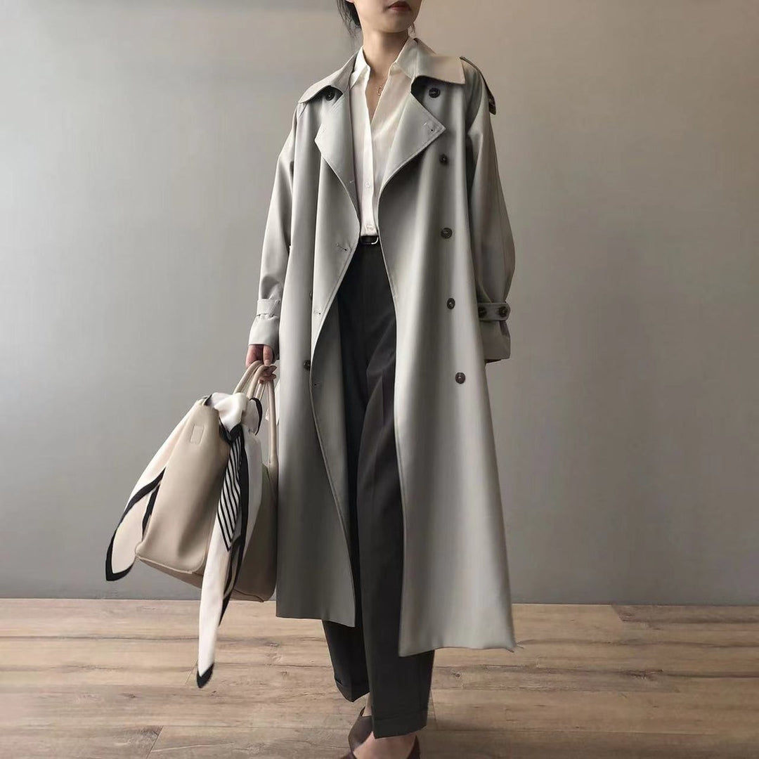 Trench Jacket for Women | Double-Breasted Waterproof