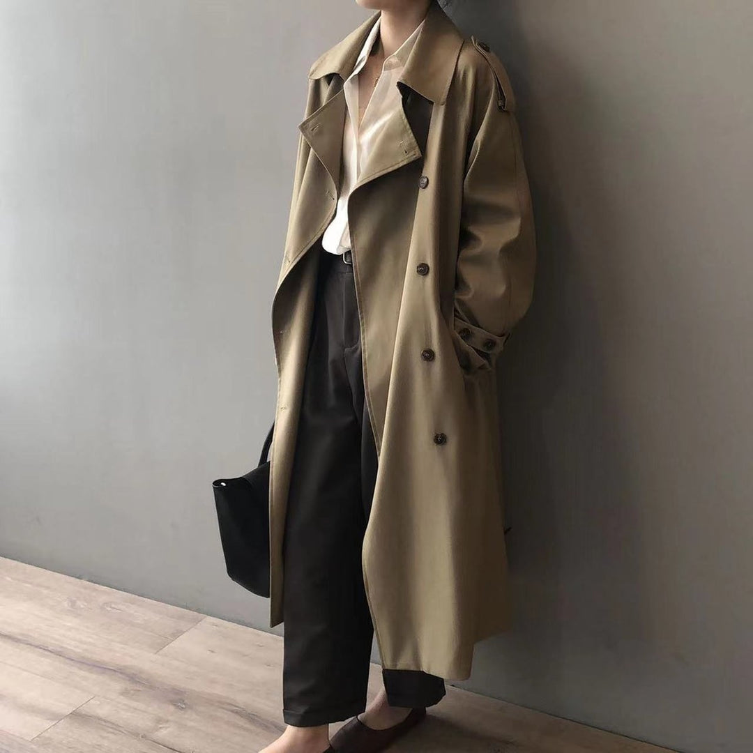 Trench Jacket for Women | Double-Breasted Waterproof
