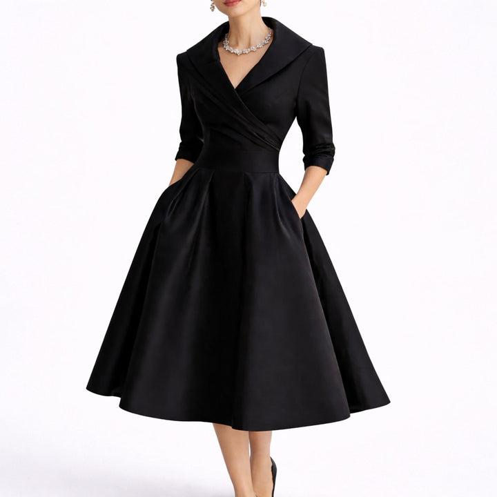 Madison | Wedding Guest A-Line Midi Dress
