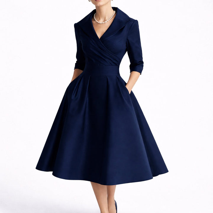 Madison | Wedding Guest A-Line Midi Dress