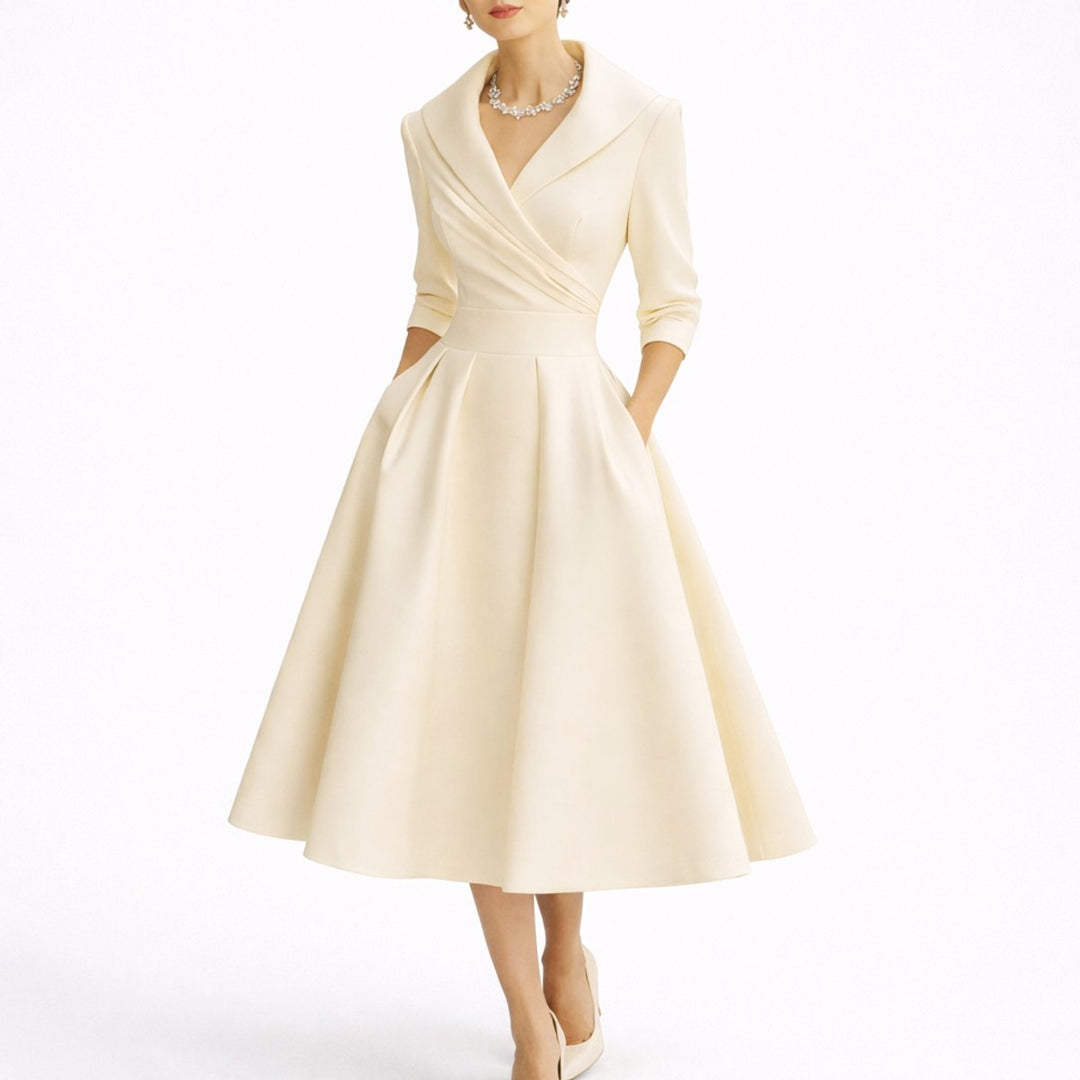 Madison | Wedding Guest A-Line Midi Dress