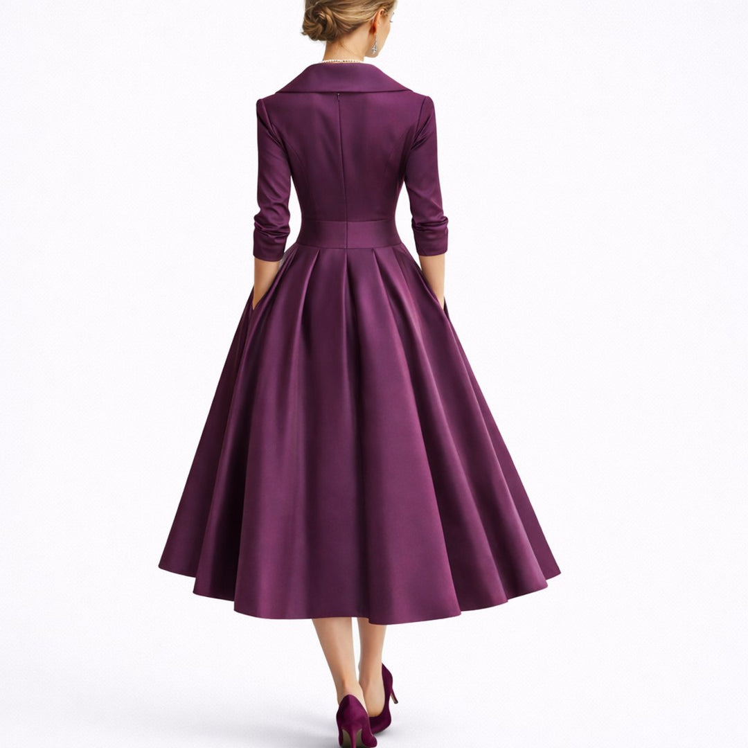 Madison | Wedding Guest A-Line Midi Dress