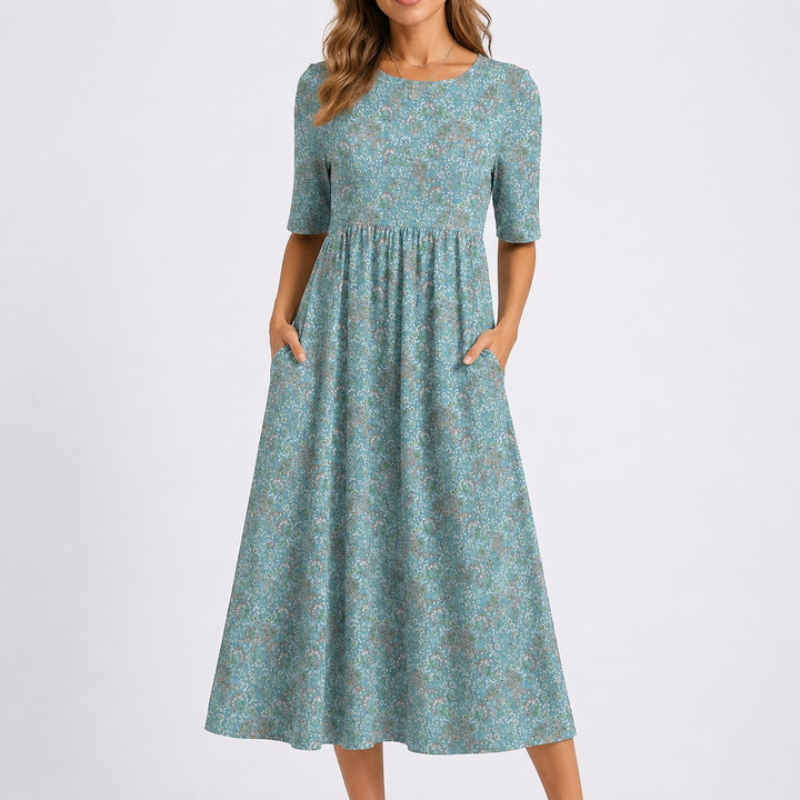 Penelope | Wedding Guest Floral Midi Dress