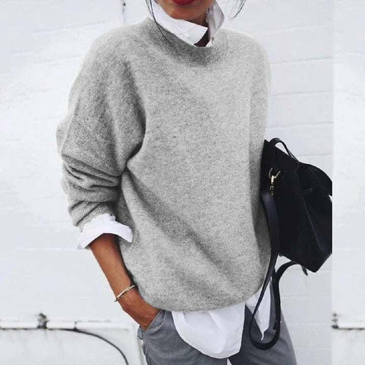 Oversized Knit Cozy Feel Layering Piece Sweater