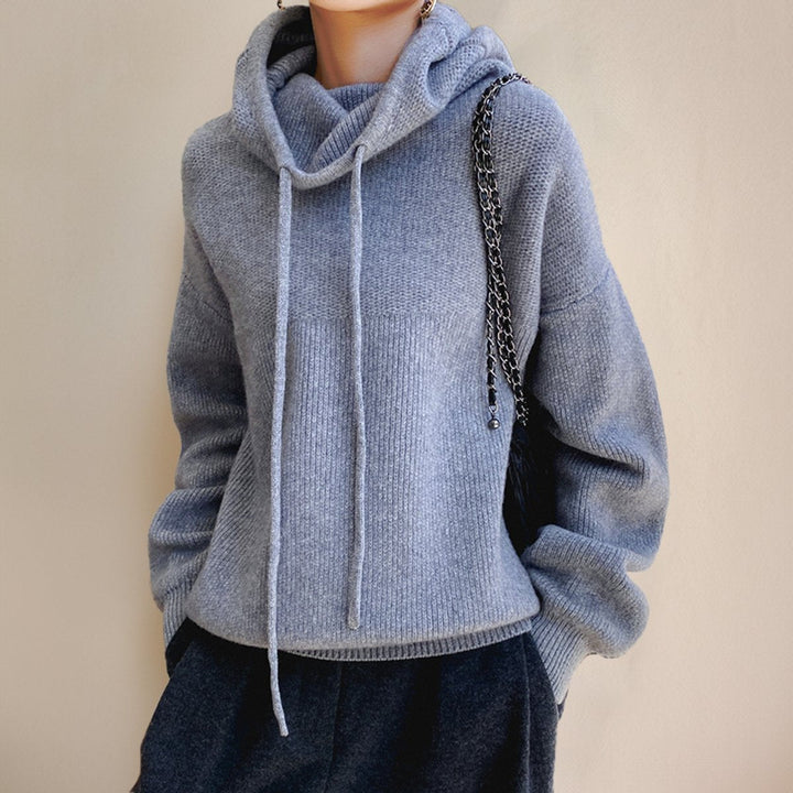 Holly | Turtleneck Oversized Relaxed Fit Ribbed Cuffs Hem Sweater