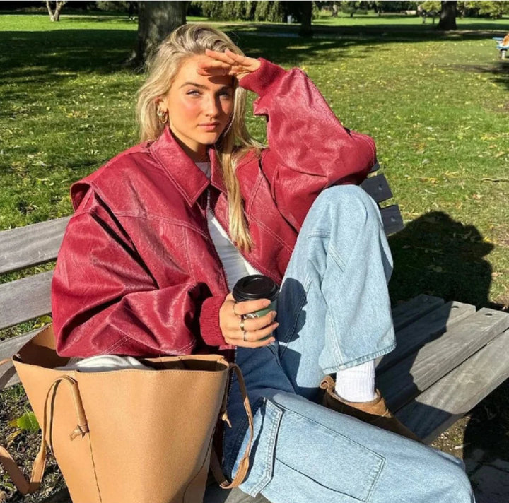 Bomber Jacket for Women | Oversized Quilted