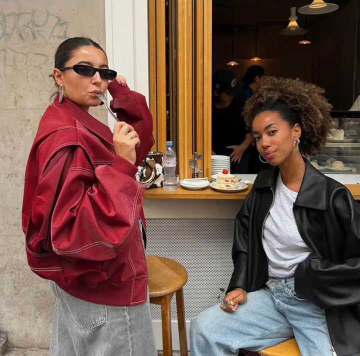 Bomber Jacket for Women | Oversized Quilted