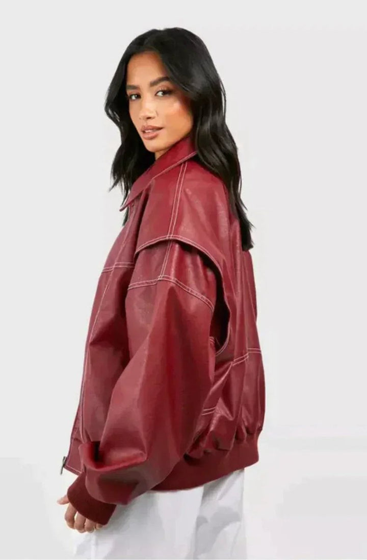 Bomber Jacket for Women | Oversized Quilted