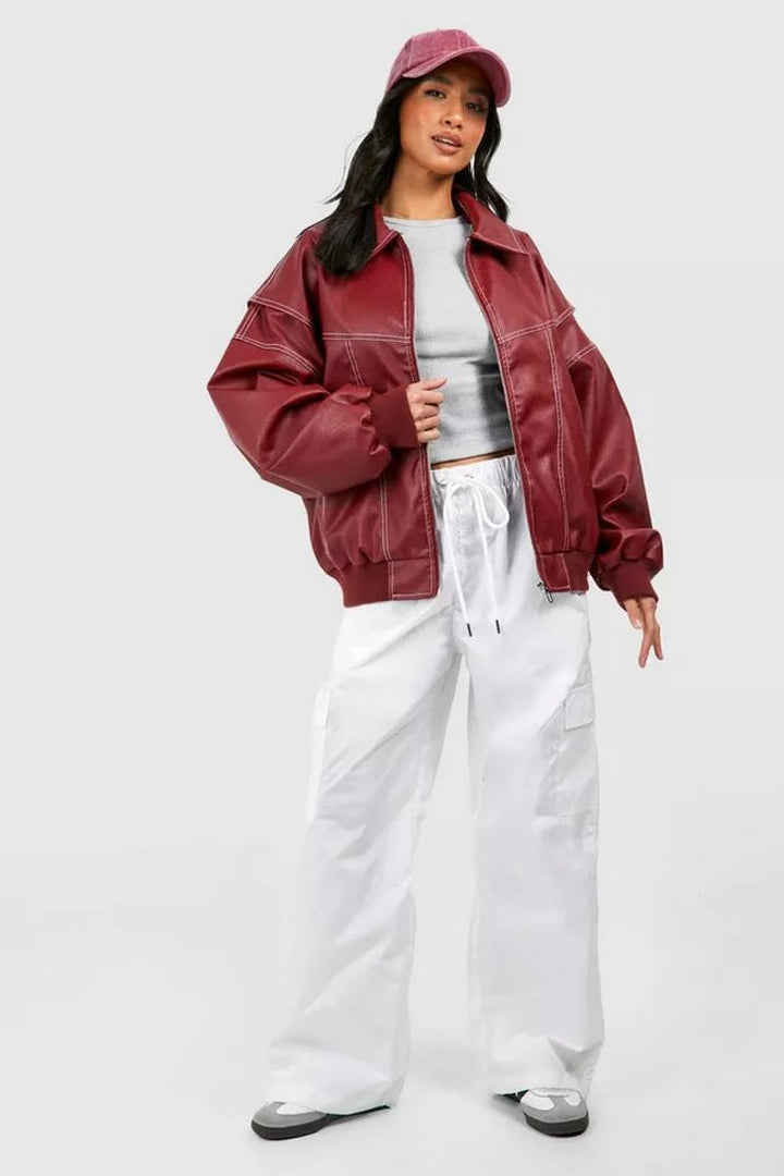 Bomber Jacket for Women | Oversized Quilted