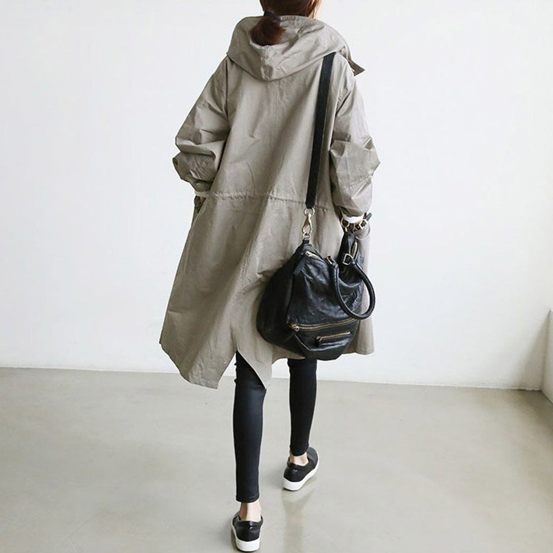 Trench Jacket for Women | Oversized Water-Resistant