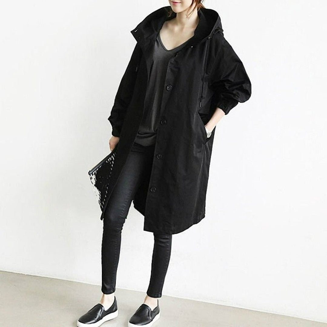 Trench Jacket for Women | Oversized Water-Resistant