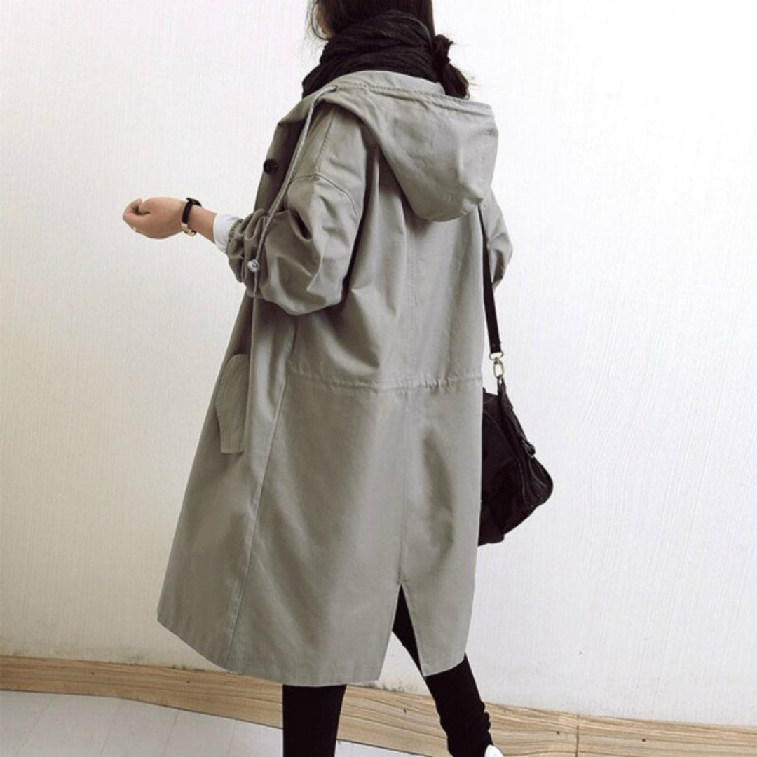 Trench Jacket for Women | Oversized Water-Resistant