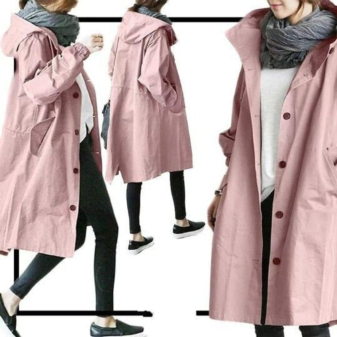 Trench Jacket for Women | Oversized Water-Resistant