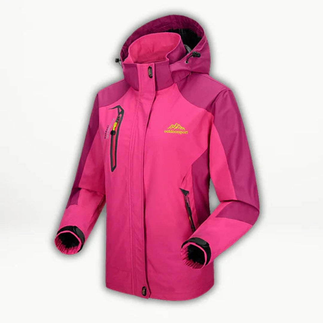 Lindsay | Waterproof Hooded Outdoor Shell Jacket