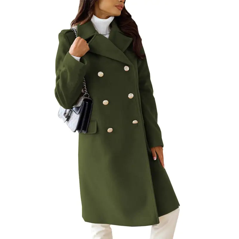 Eliza Long Wool Coat